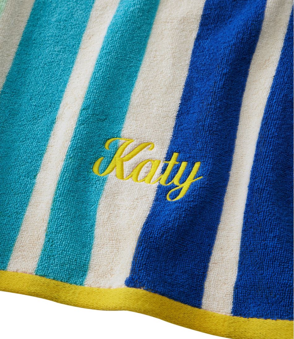 Seaside Beach Towel, Seaside Stripe | L.L.Bean