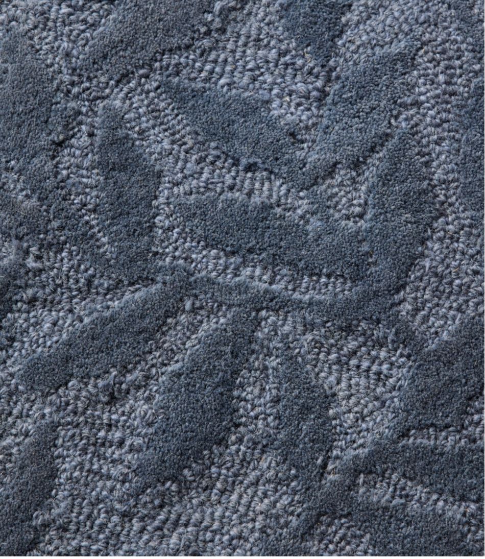 Wool Hearth Rug, Crescent, Leaf | L.L.Bean