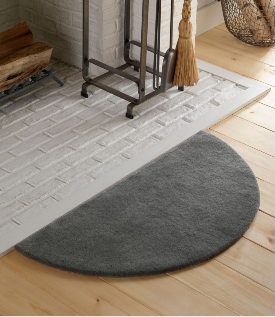 Wool Hearth Rug, Crescent | L.L.Bean