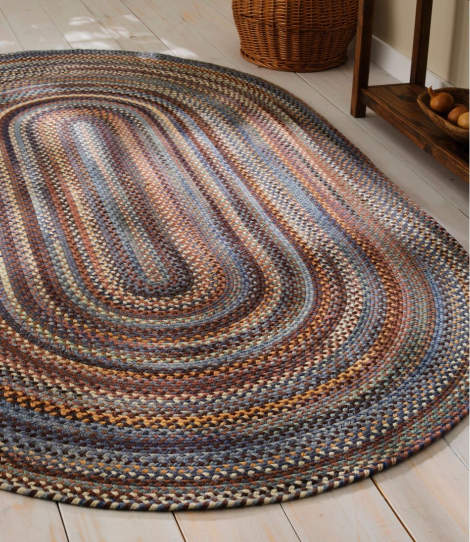 Braided Wool Rug, Oval | L.L.Bean