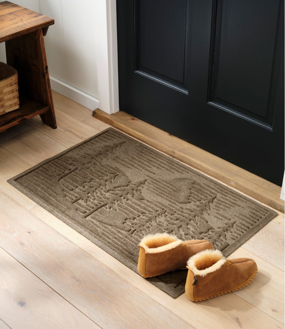 Everyspace Recycled Waterhog Doormat, Pine Trees | L.L.Bean