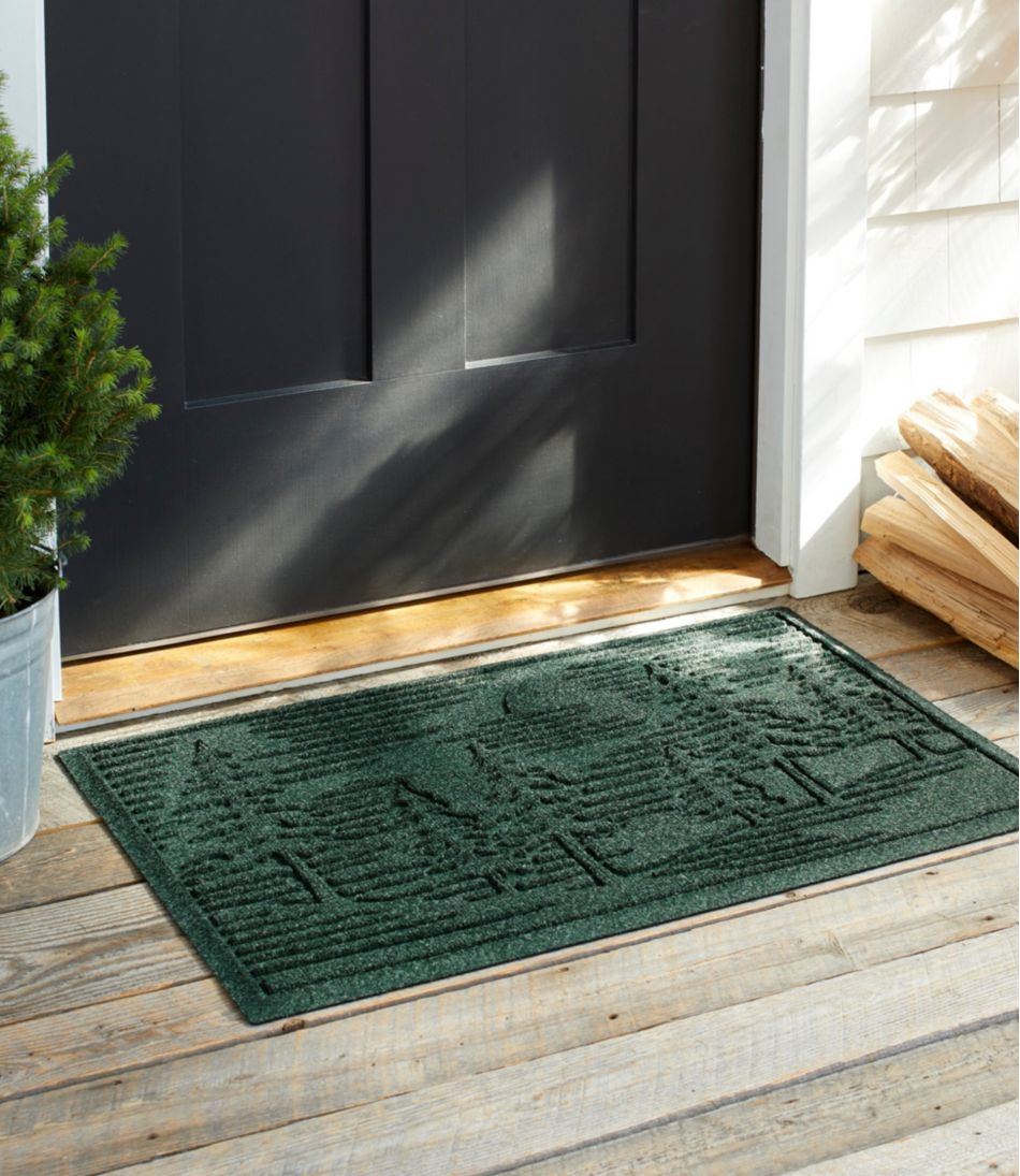 Everyspace Recycled Waterhog Doormat, Pine Trees | L.L.Bean