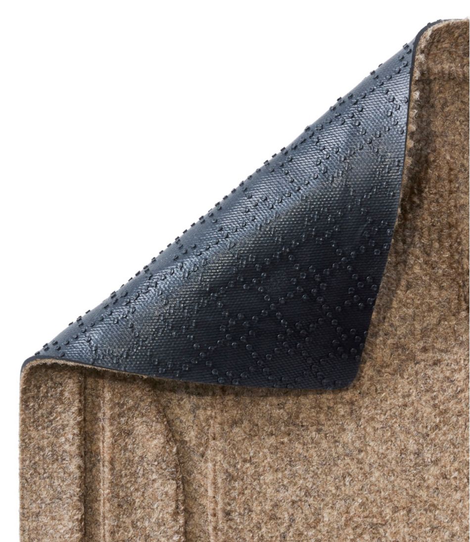 Everyspace Recycled Waterhog Doormat, Half Round, Sunflower | L.L.Bean
