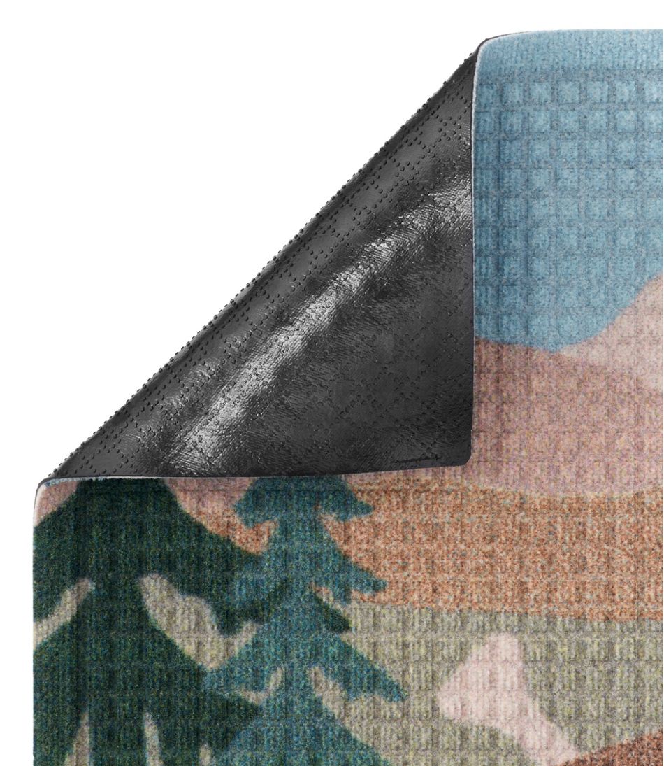 Printed Recycled Waterhog Doormat, Row Boats | L.L.Bean