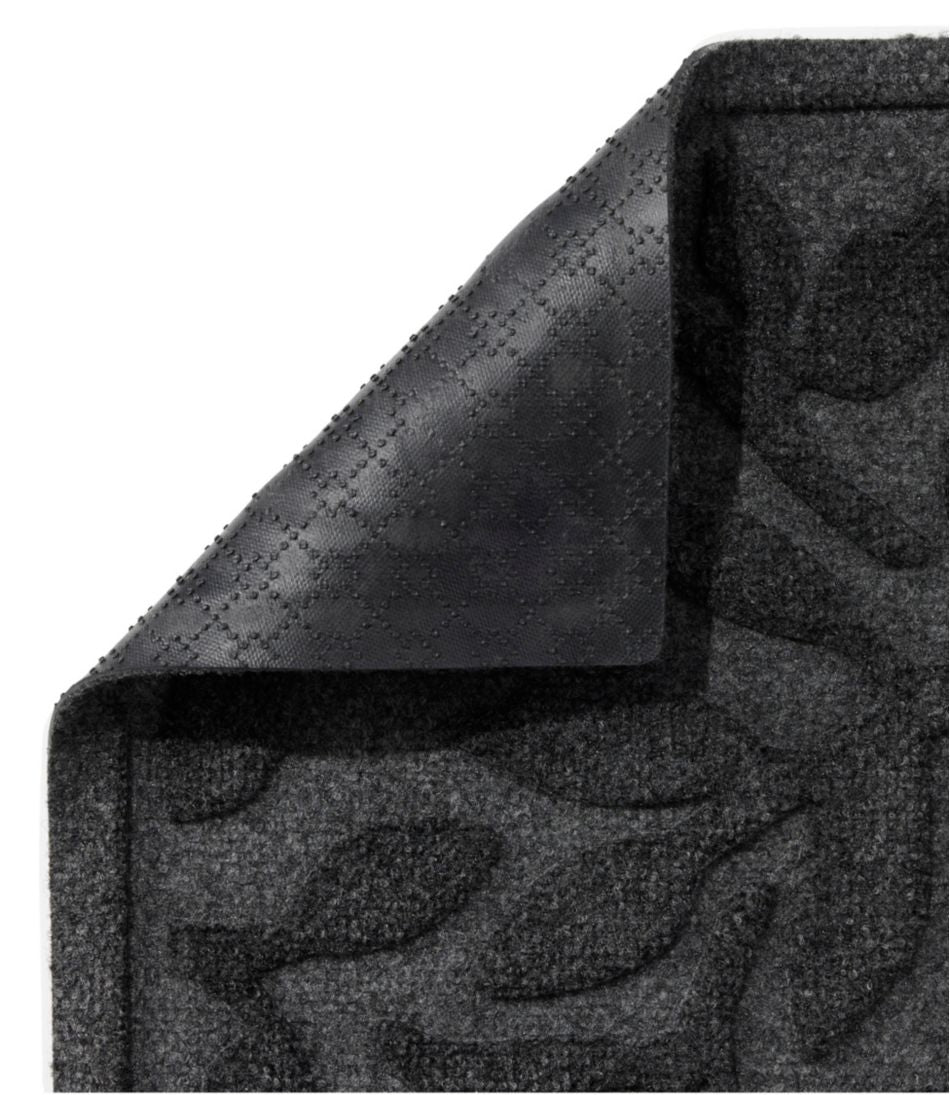Heavyweight Recycled Waterhog Doormat, Woodland Leaf | L.L.Bean