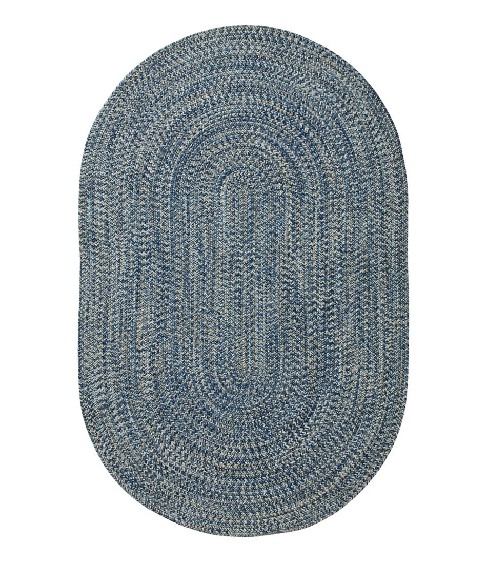 All-Weather Braided Rug, Concentric Pattern Oval | L.L.Bean