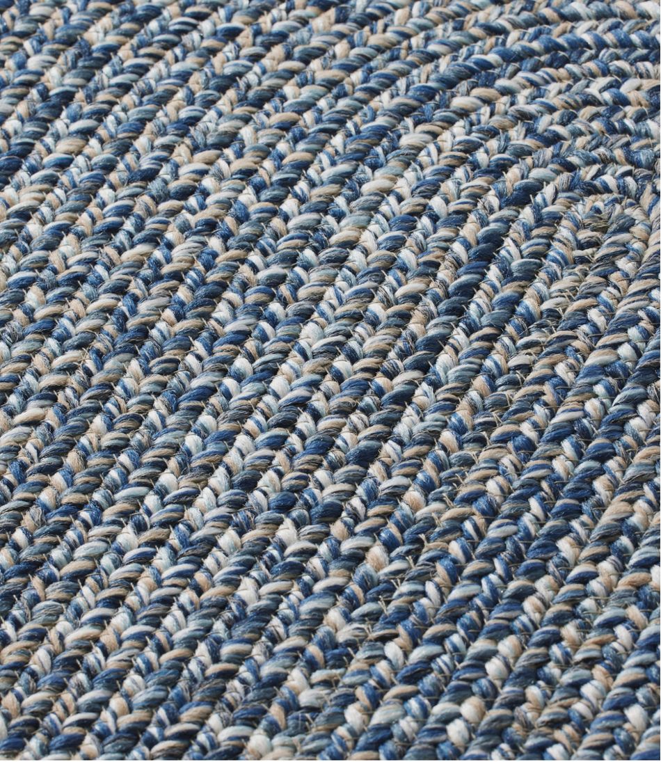 All-Weather Braided Rug, Concentric Pattern Oval | L.L.Bean