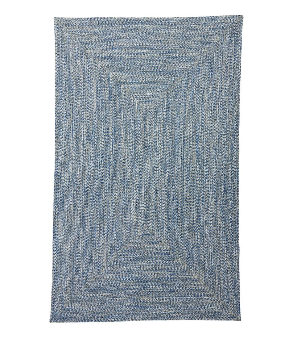 All-Weather Braided Rug, Concentric Pattern Rectangular | L.L.Bean