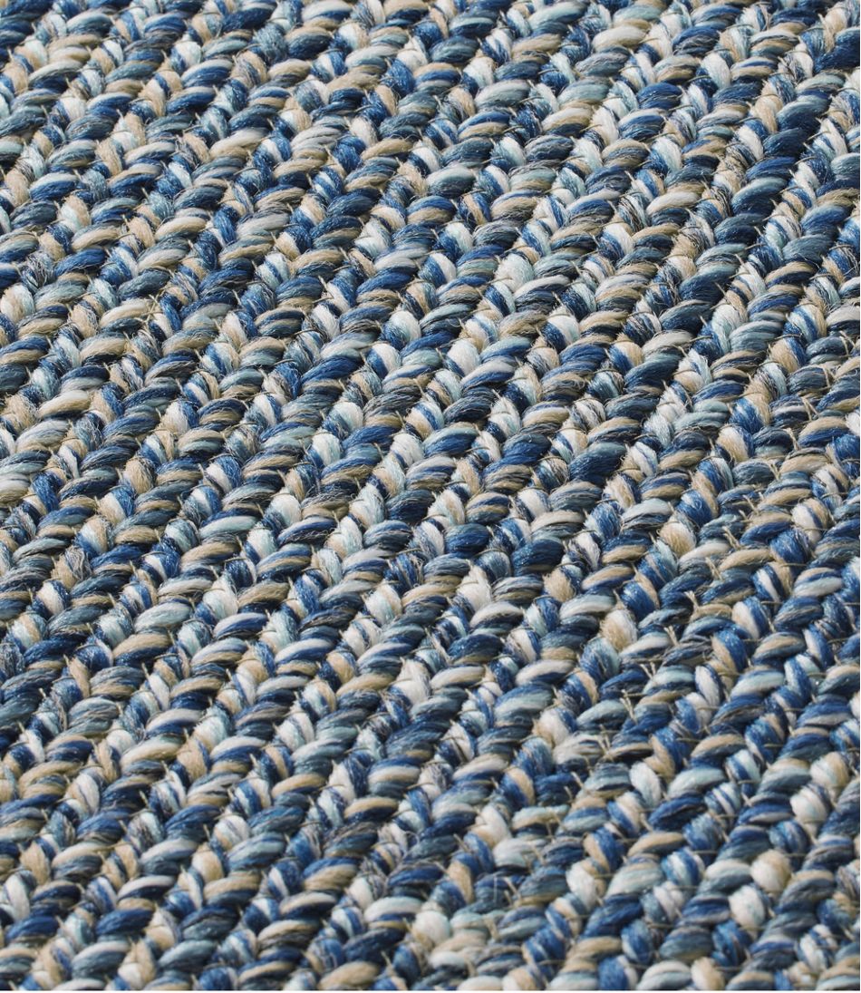 All-Weather Braided Rug, Concentric Pattern Rectangular | L.L.Bean