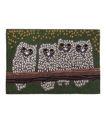Indoor/Outdoor Vacationland Rug, Owls | L.L.Bean