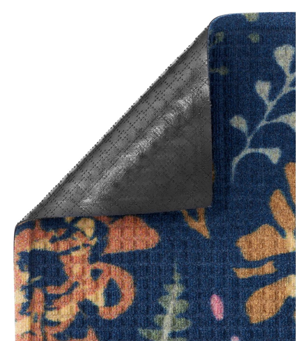 Printed Recycled Waterhog Doormat, Floral | L.L.Bean