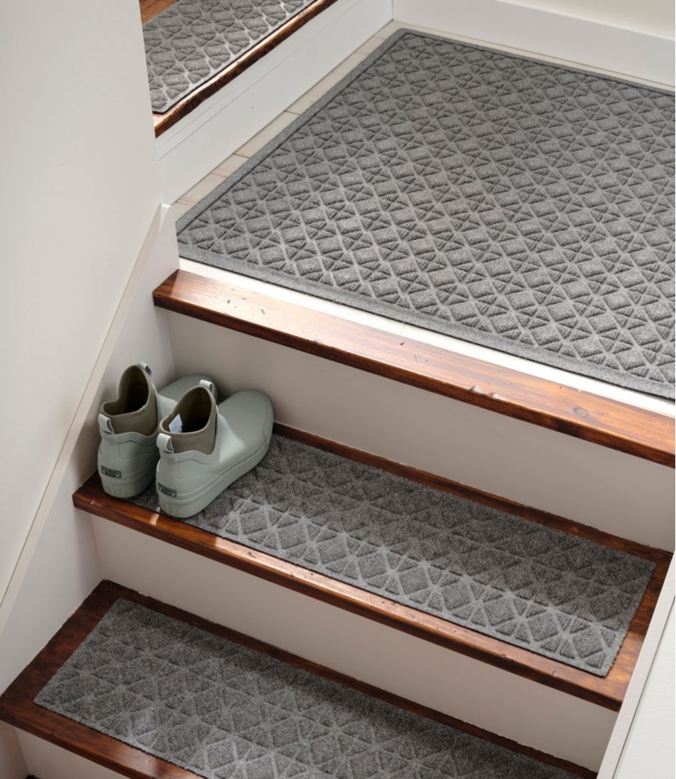 Everyspace Recycled Waterhog Mat, Stair Treads, Set of Four, Tiles | L.L.Bean