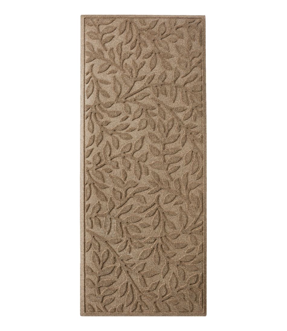 Heavyweight Recycled Waterhog Mat Runner, Woodland Leaf | L.L.Bean