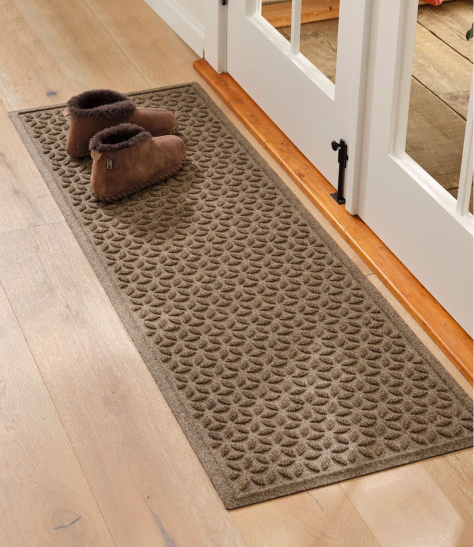 Heavyweight Recycled Waterhog Mat Runner, Blooming Circles | L.L.Bean