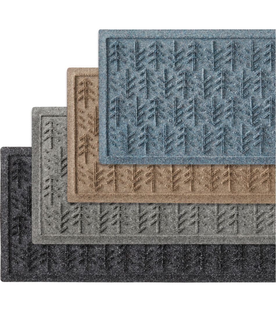 Everyspace Recycled Waterhog Boot Mat, Trees | L.L.Bean