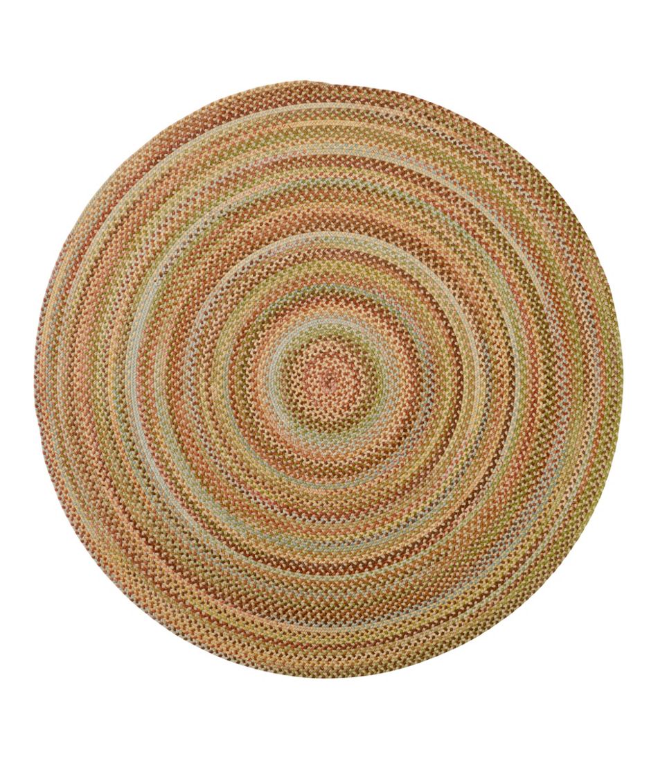 Braided Wool Rug, 6' Diam. | L.L.Bean