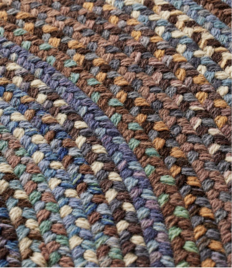Braided Wool Rug, 6' Diam. | L.L.Bean