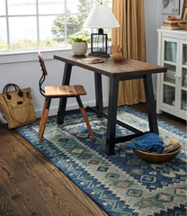 Double Border Wool Hooked Rug | L.L.Bean