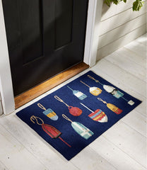 Indoor/Outdoor Vacationland Rug, Buoys | L.L.Bean