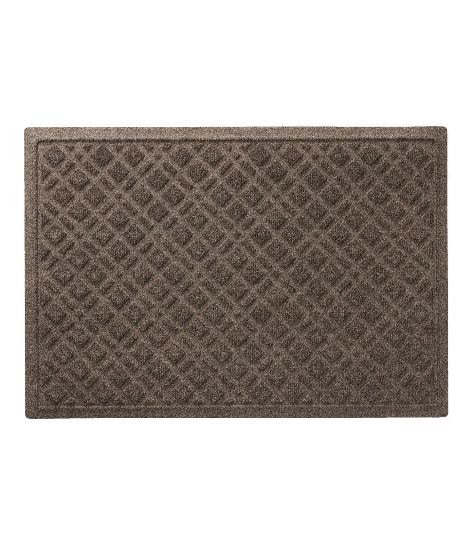 Heavyweight Recycled Waterhog Doormat, Plaid | L.L.Bean