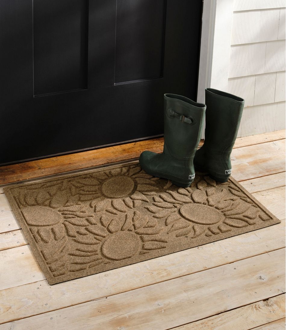 Everyspace Recycled Waterhog Doormat, Sunflower | L.L.Bean