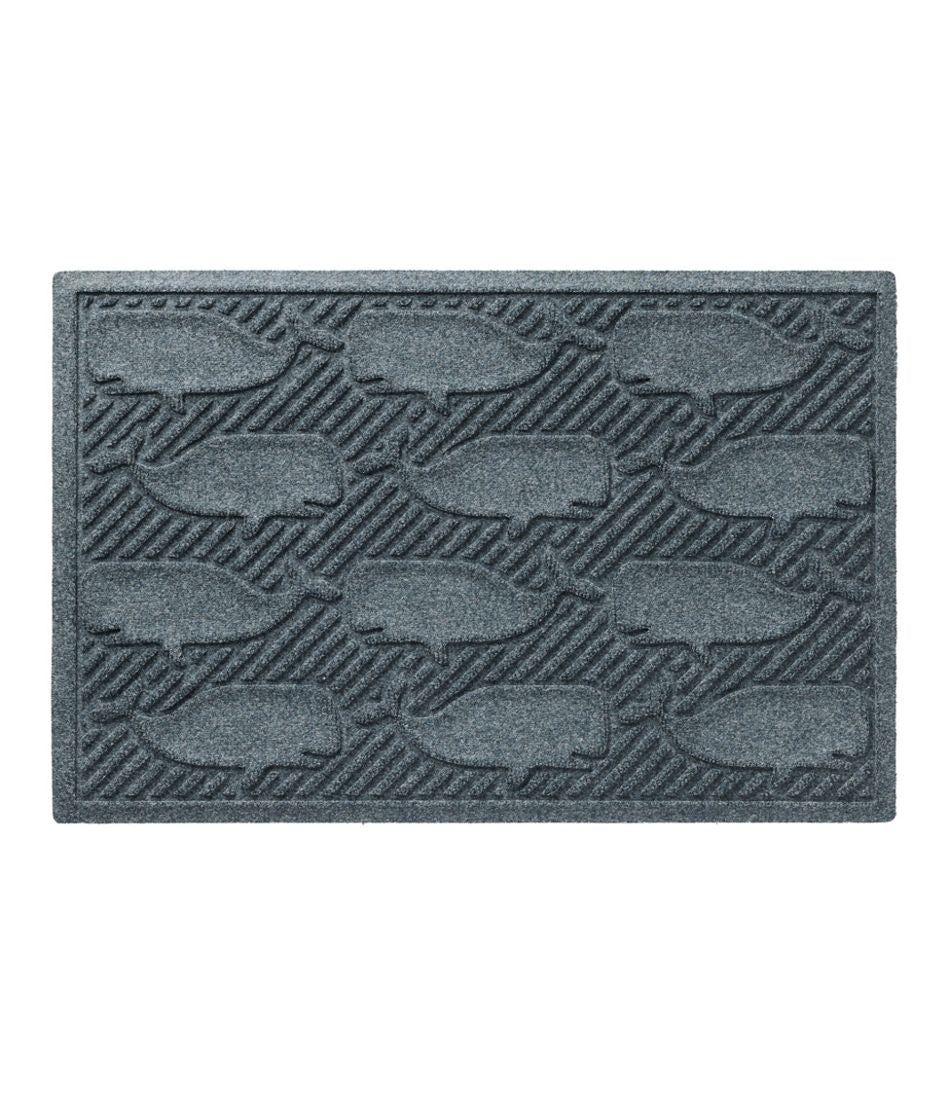 Everyspace Recycled Waterhog Doormat, Whales | L.L.Bean