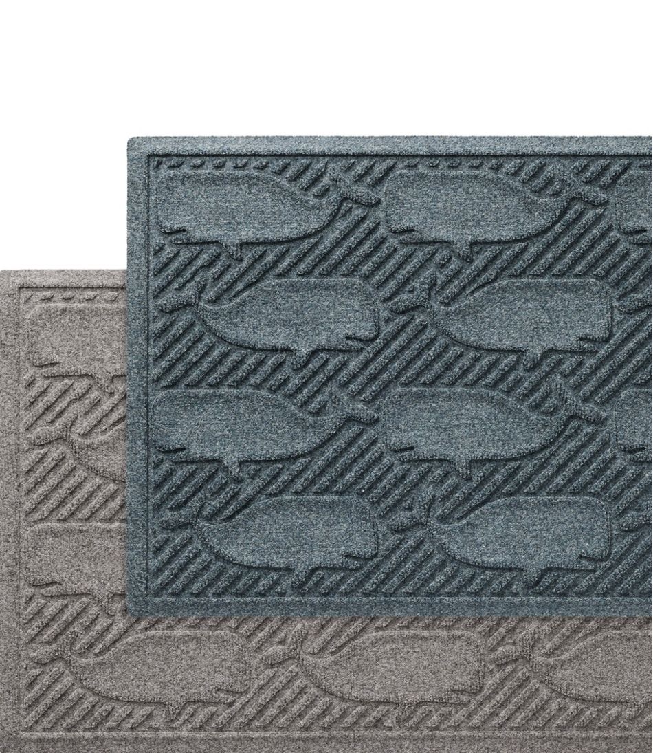 Everyspace Recycled Waterhog Doormat, Whales | L.L.Bean