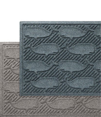 Everyspace Recycled Waterhog Doormat, Whales | L.L.Bean