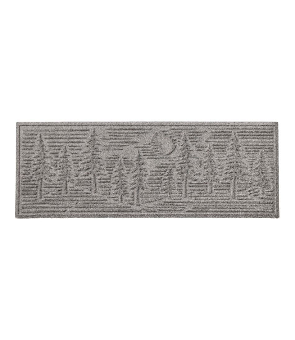 Everyspace Recycled Waterhog Wide Doormat, Pine Trees | L.L.Bean