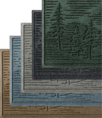 Everyspace Recycled Waterhog Wide Doormat, Pine Trees | L.L.Bean