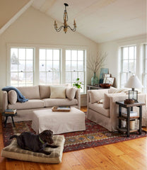 Double Border Wool Hooked Rug, Sienna Multi | L.L.Bean