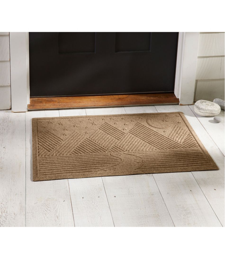 Everyspace Recycled Waterhog Doormat, Twilight Mountain Range | L.L.Bean