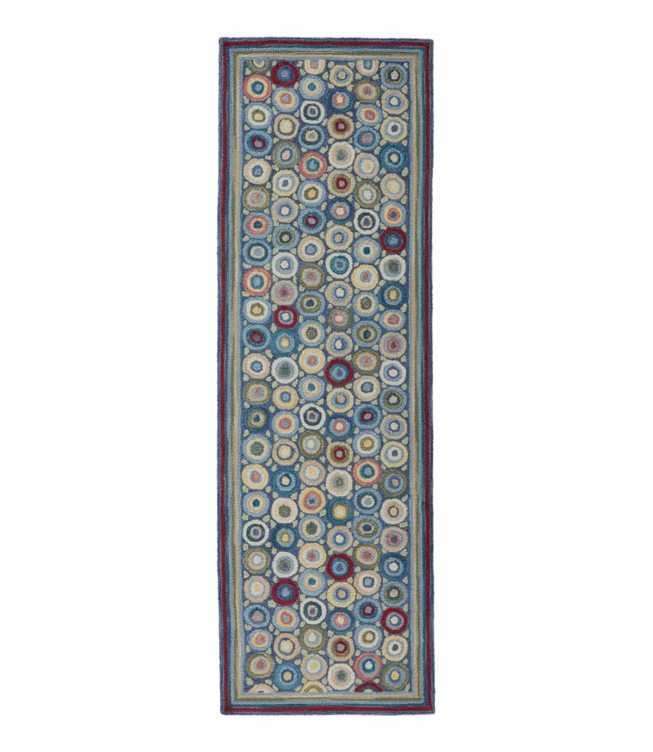 Bean's Wool Hooked Runner, Coins | L.L.Bean