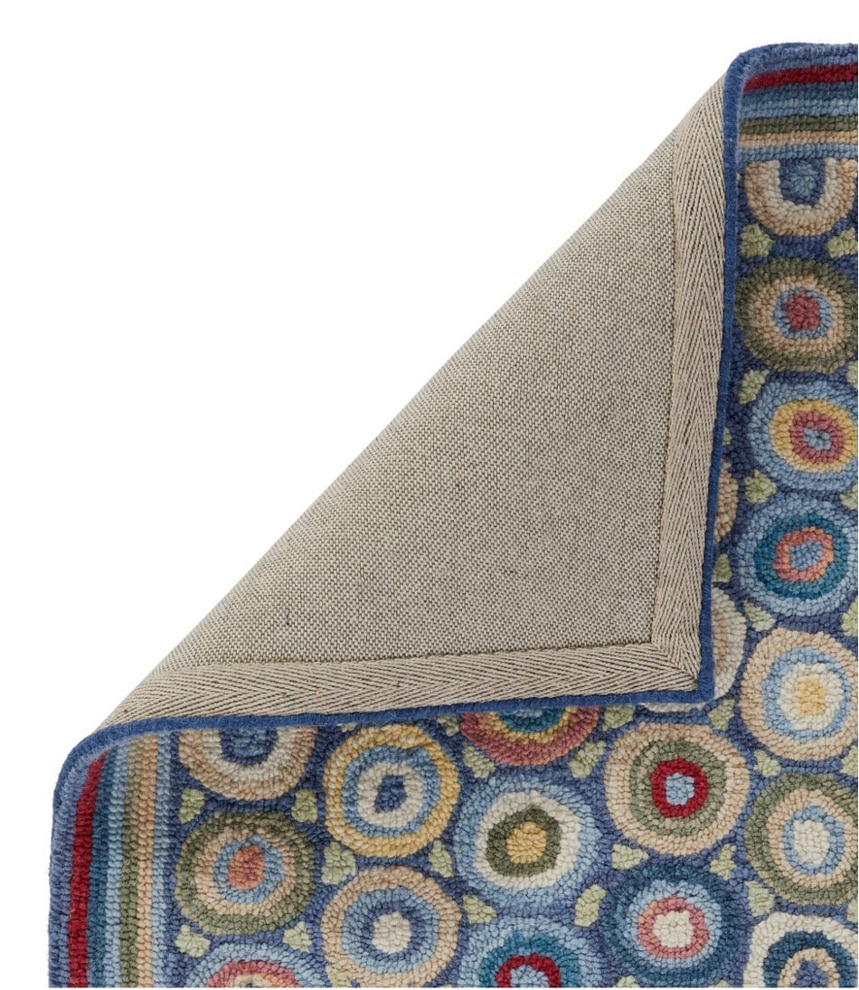Bean's Wool Hooked Runner, Coins | L.L.Bean