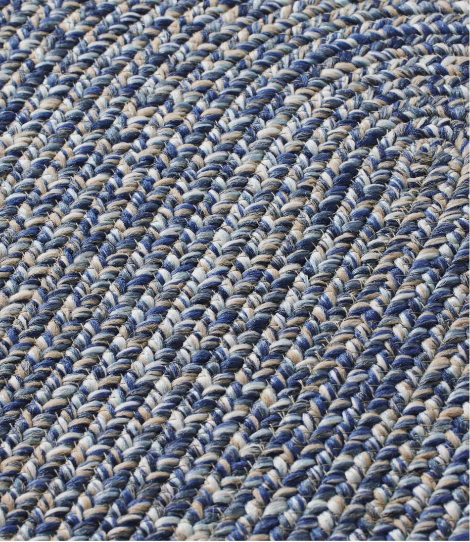 All-Weather Braided Runner, Concentric Pattern Oval | L.L.Bean