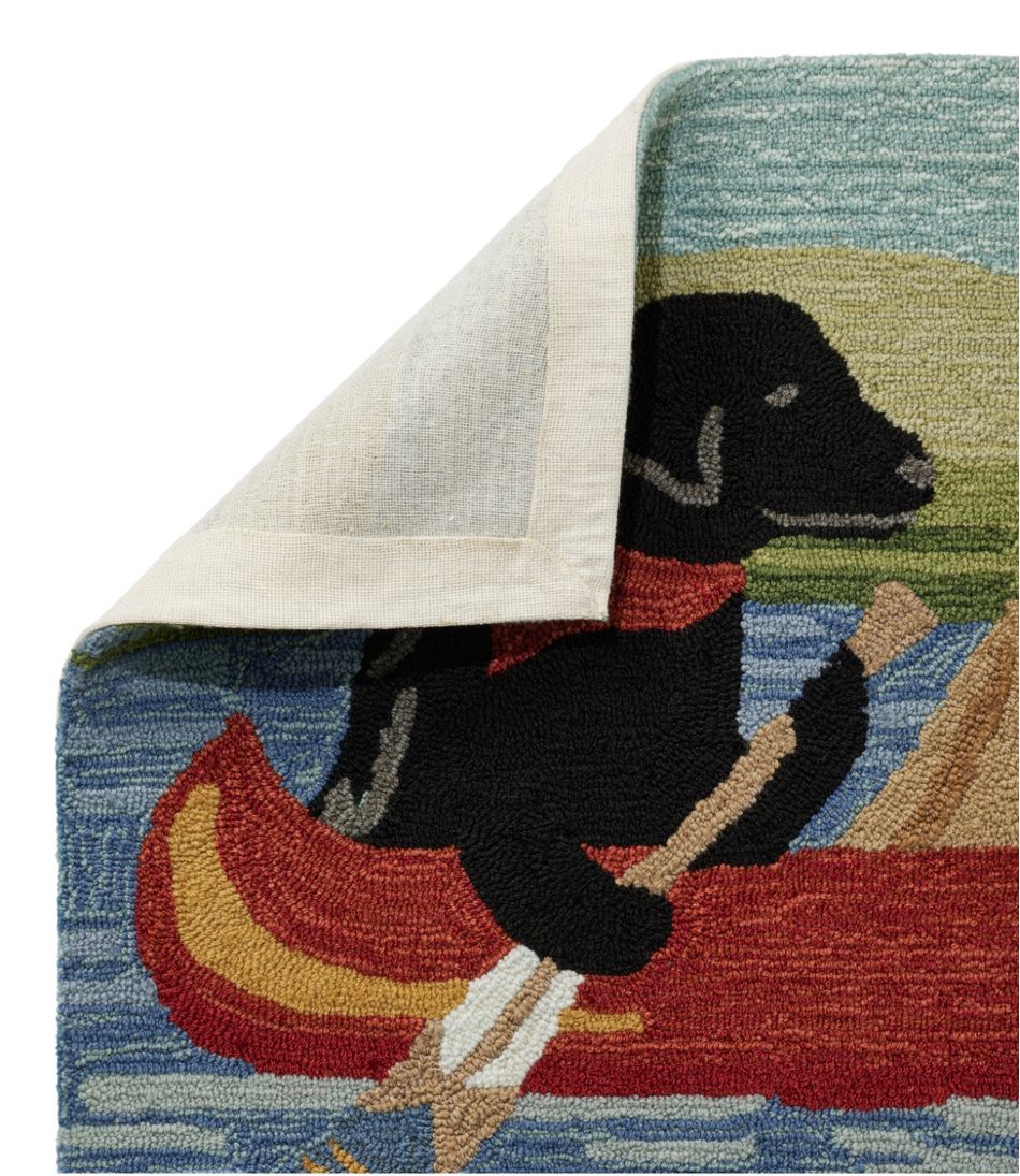 Indoor/Outdoor Vacationland Runner, Dog Canoe | L.L.Bean
