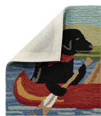 Indoor/Outdoor Vacationland Runner, Dog Canoe | L.L.Bean