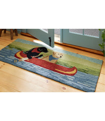 Indoor/Outdoor Vacationland Runner, Dog Canoe | L.L.Bean