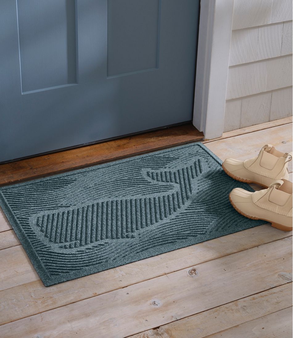 Everyspace Recycled Waterhog Doormat, Swimming Whale | L.L.Bean