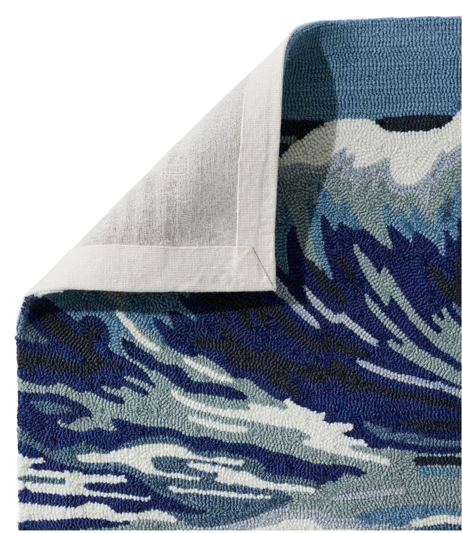 Indoor/Outdoor Vacationland Runner, Ocean Waves | L.L.Bean