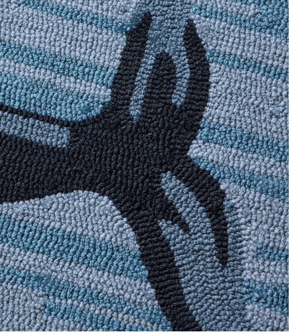 Indoor/Outdoor Vacationland Runner, Coastal Whale | L.L.Bean