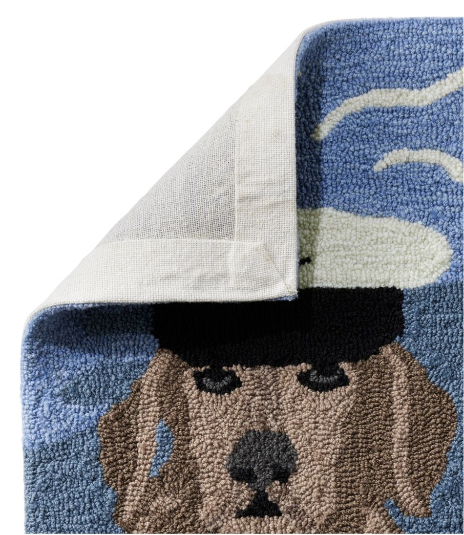 Indoor/Outdoor Vacationland Rug, Seaside Dogs | L.L.Bean