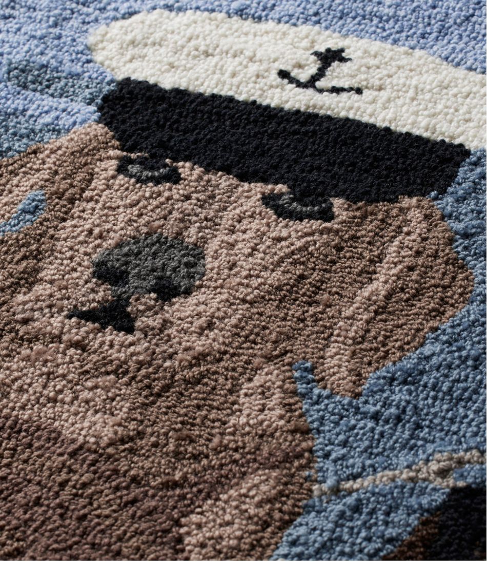 Indoor/Outdoor Vacationland Rug, Seaside Dogs | L.L.Bean