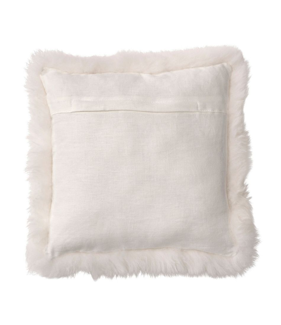 Sheepskin Throw Pillow, 14" x 14" | L.L.Bean