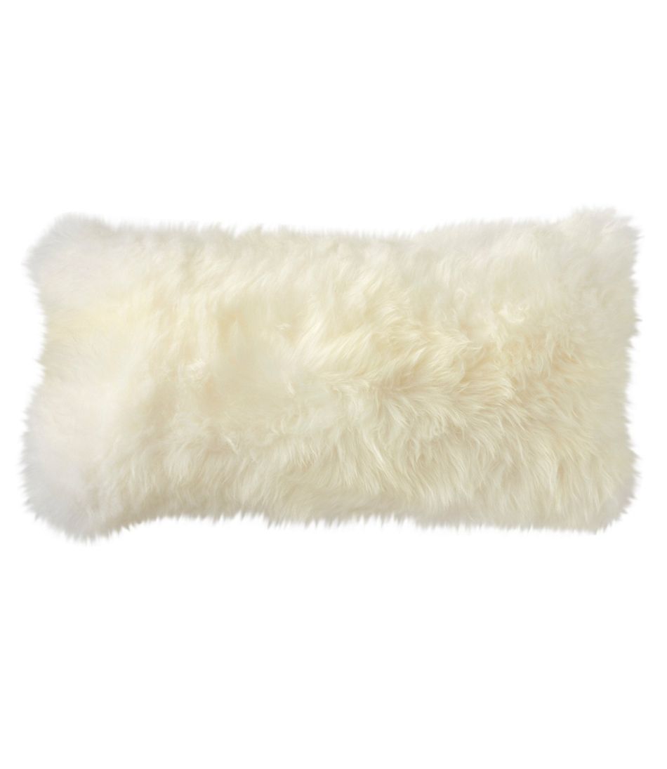 Sheepskin Throw Pillow, 11" x 22" | L.L.Bean