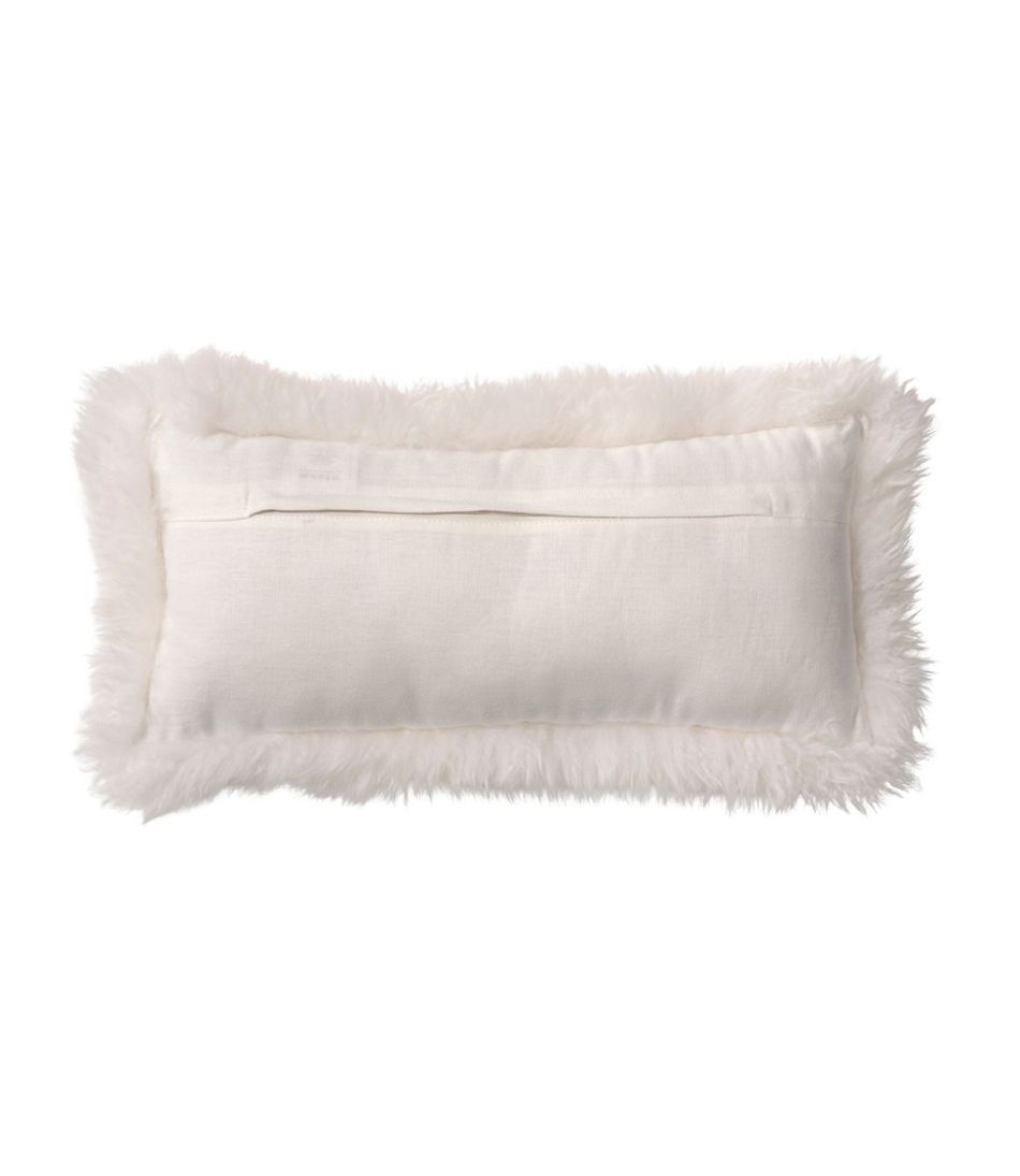 Sheepskin Throw Pillow, 11" x 22" | L.L.Bean