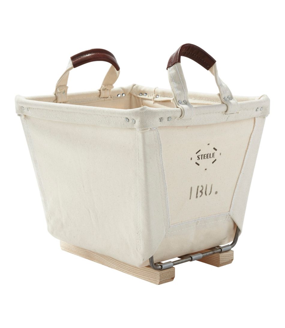 Steele Small Carry Basket With Wood Runners | L.L.Bean