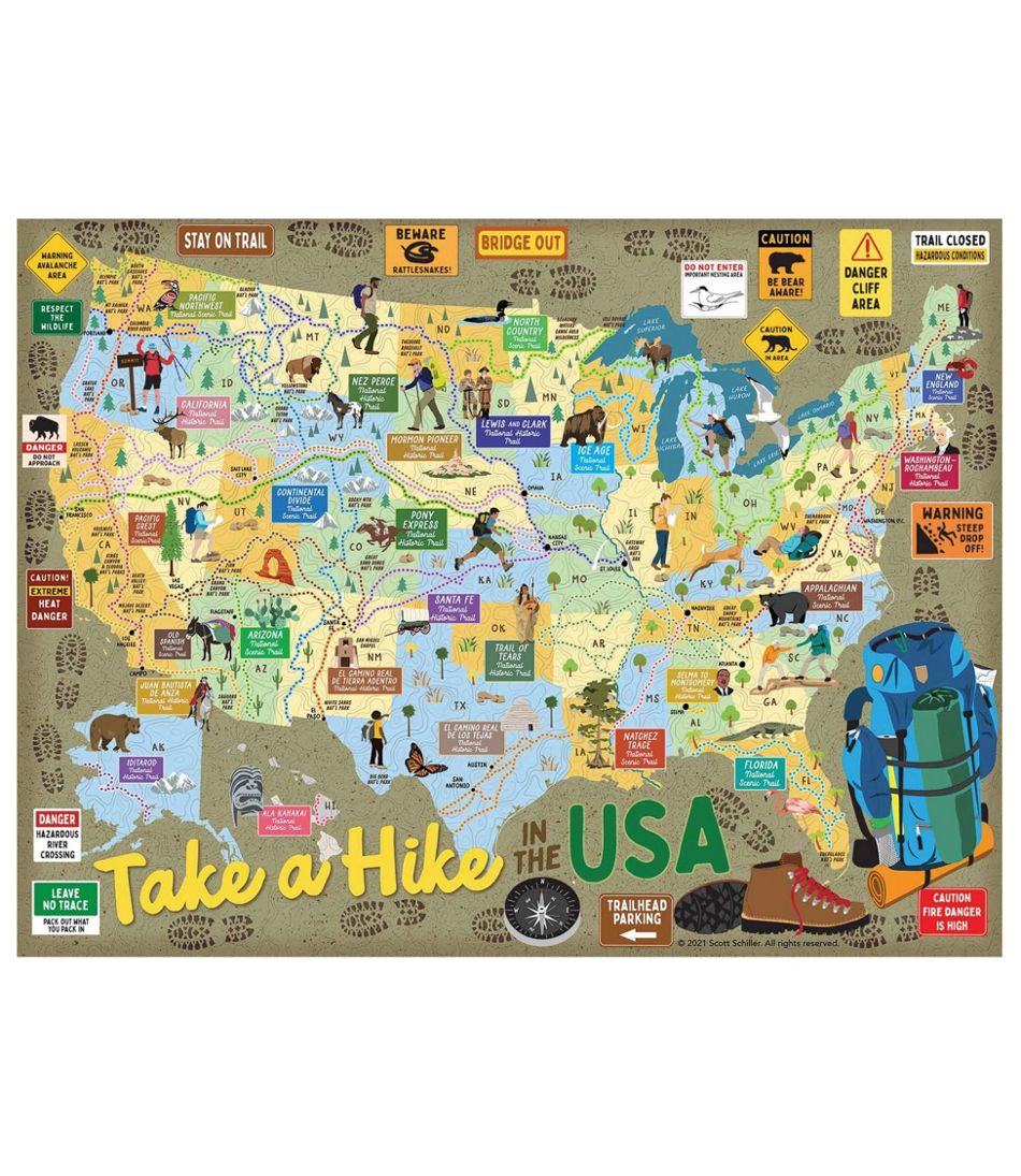 Take A Hike Puzzle, 500 Pieces | L.L.Bean