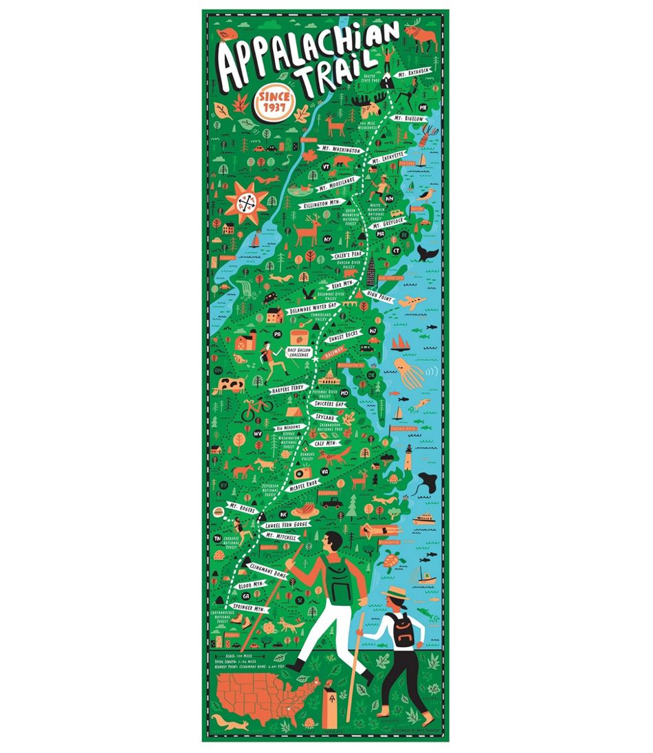Appalachian Trail Puzzle, 750 Pieces | L.L.Bean