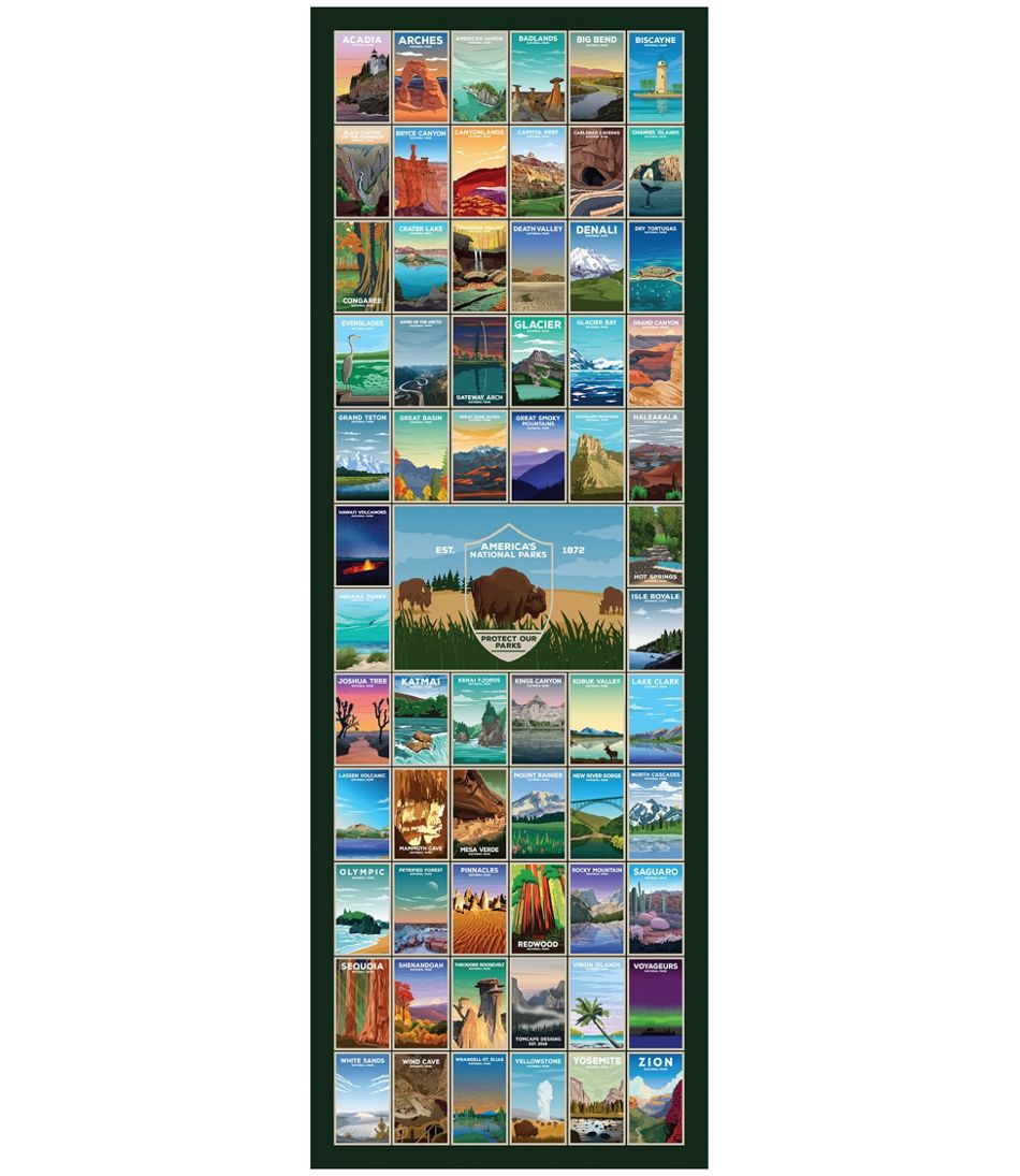 America's National Park Puzzle, 750 Pieces | L.L.Bean